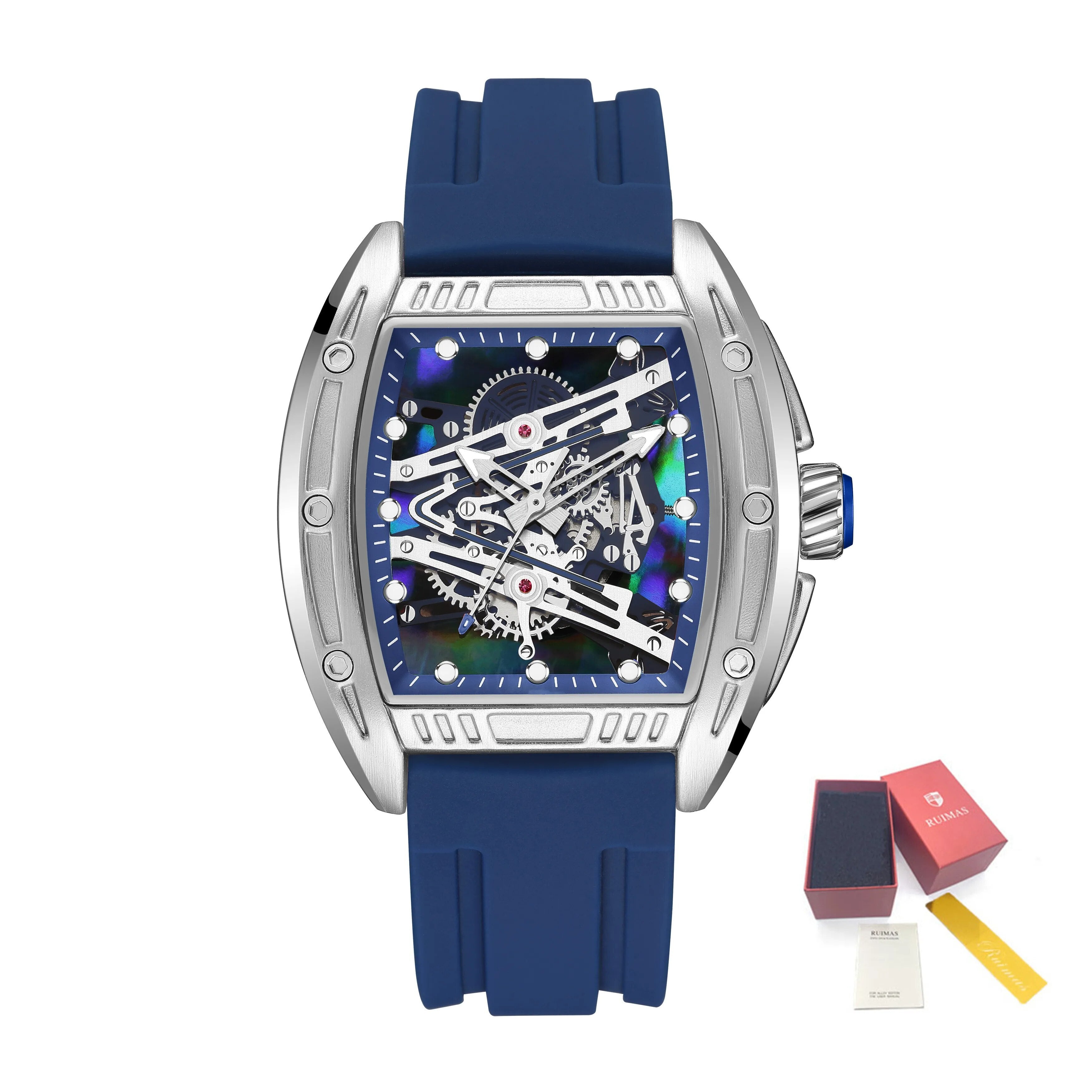 RUIMAS Fashion Military Quartz Watches Men Luxury Casual Sport Wrist Watches Waterproof Luminous Clock Large Dial Reloj Hombre 338-22