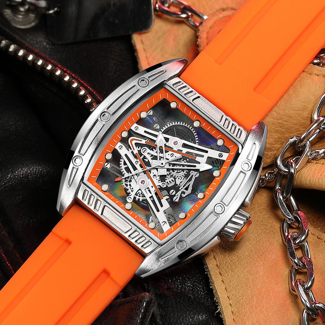 RUIMAS Fashion Military Quartz Watches Men Luxury Casual Sport Wrist Watches Waterproof Luminous Clock Large Dial Reloj Hombre 338-7